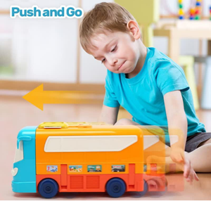 ماشین اسباب بازی اتوبوس موزیکال HOLYFUN Bus Car Toy for Toddler_اسباب بازی